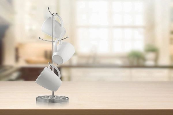 Sagler Chrome mug tree High Quality mug holder use for coffee mug tree or any mug rack