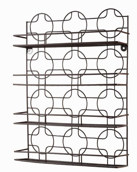 Sagler 4 Tier spice rack spice organizer, wall spice rack, great idea for spice storage, designed spice shelf