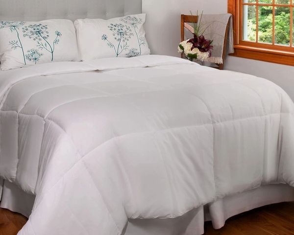 Sagler Queen Duvet Insert - All Season Queen Quilted Comforter with Corner Tabs- Duvet Comforter Hypoallergenic, Plush Siliconized Fiberfill - Down Alternative Comforter - Machine Washable