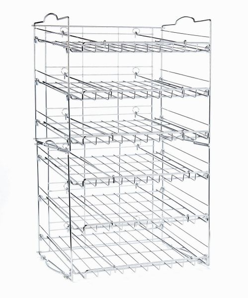 Chrome Stackable Can Organizer, Can Rack Holds up to 36 Cans,