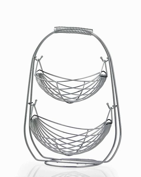 Sagler 2 Tier Fruit Baskets fruit basket