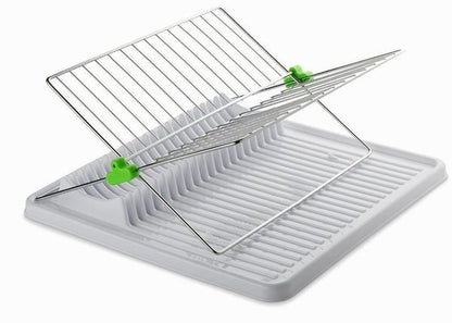 Sagler 2-Tier Dish Drying Rack with Dish Drain Board