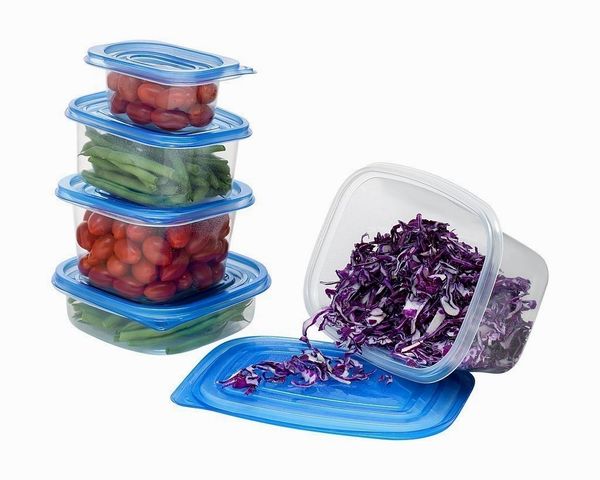 Home it USA 3-oz Plastic Bpa-free Reusable Food Storage Container Set with  Lid in the Food Storage Containers department at