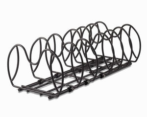 Sagler Adjustable/expandable 6 tier pot rack and pan organizer pan rack and pot holders, this pot organizer can be adjusted for pots or lids and pans