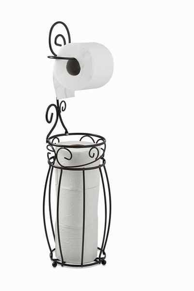 Sagler Toilet paper holder Bronze toilet roll holder Storage for bathroom accessories