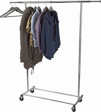 Sagler chrome Commercial Clothing Garment Rack