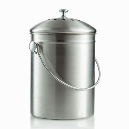 Sagler compost bin, kitchen compost bin compost pail 1 Gallon