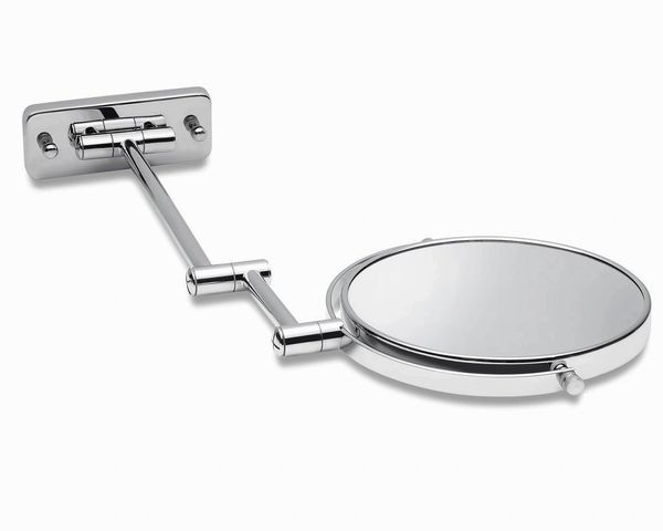 Sagler Wall mirror Makeup Mirror Two-Sided Swivel Mounted Mirror with 7x Magnification Great mirrors for wall