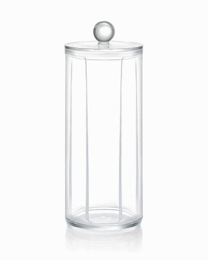Sagler Acrylic Cotton Pad Holder - Easily stack and remove cotton rounds