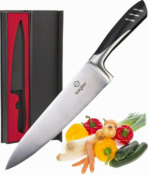 8 Inch Chef Knife Kitchen Knife German Stainless Steel Meat Slicer Cooking  Tool