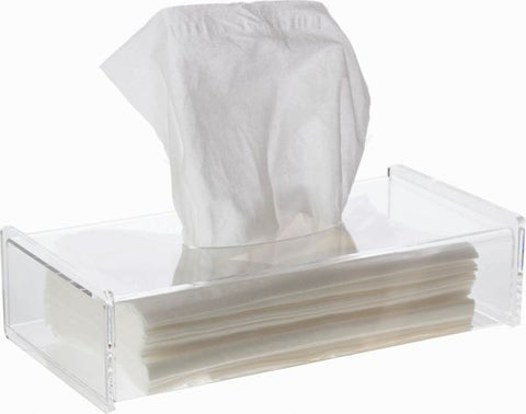 Sagler Acrylic Tissue Box Cover Very Clear Tissue Box