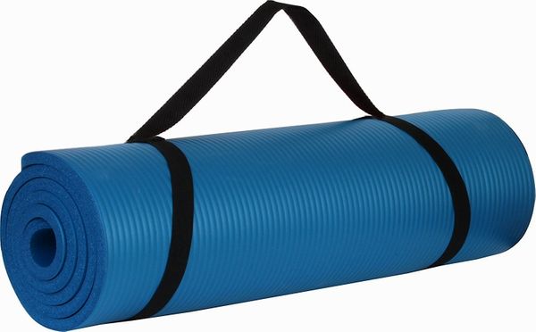 Sagler 5/8-Inch Thick 72-Inch-by-24-Inch Yoga Mat with Carrying Strap