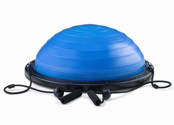Balance ball with Resistance Bands & Pump - premium balance trainer, 20" diameter - By Sagler