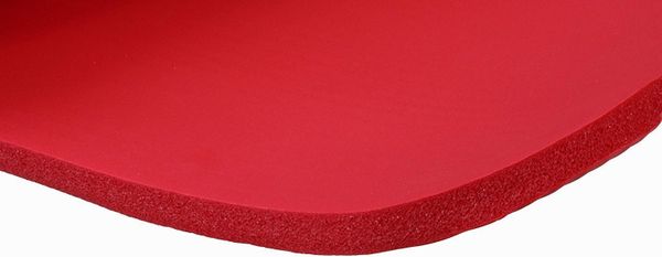 Sagler 5/8-Inch Thick 72-Inch-by-24-Inch Yoga Mat with Carrying Strap, Red