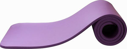 Sagler 5/8-Inch Thick 72-Inch-by-24-Inch Yoga Mat with Carrying Strap, Purple