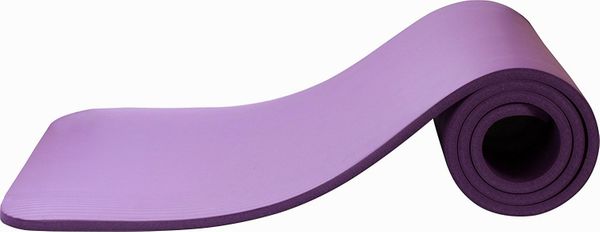 Sagler 5/8-Inch Thick 72-Inch-by-24-Inch Yoga Mat with Carrying Strap, Purple