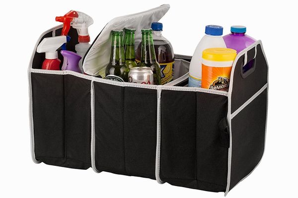 Sagler Car Trunk Organizer comes with a cooler bag